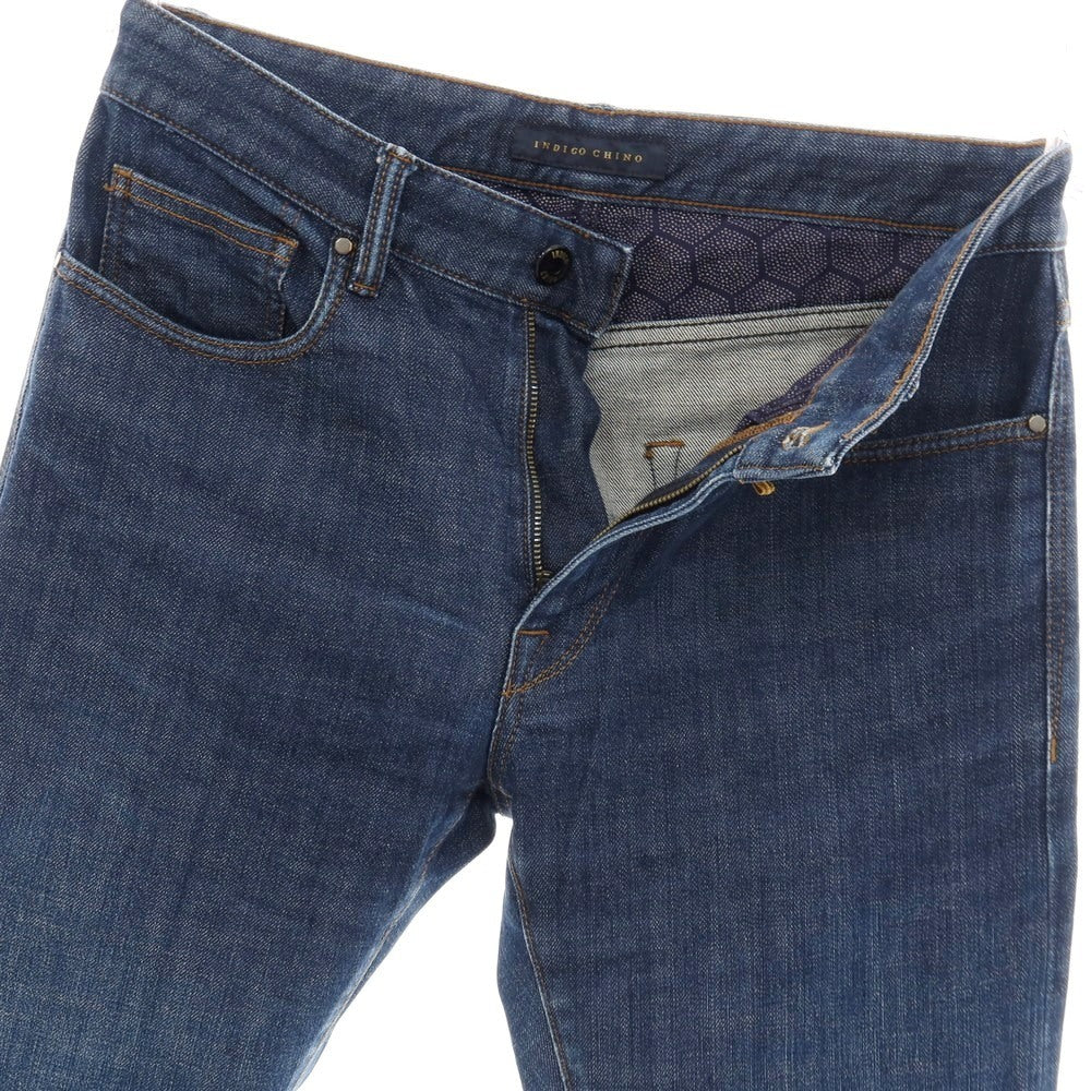 【中古】インコテックス INCOTEX ストレッチ コットン デニムパンツ ジーンズ ネイビー【サイズ31】【 状態ランクC 】【 メンズ 】