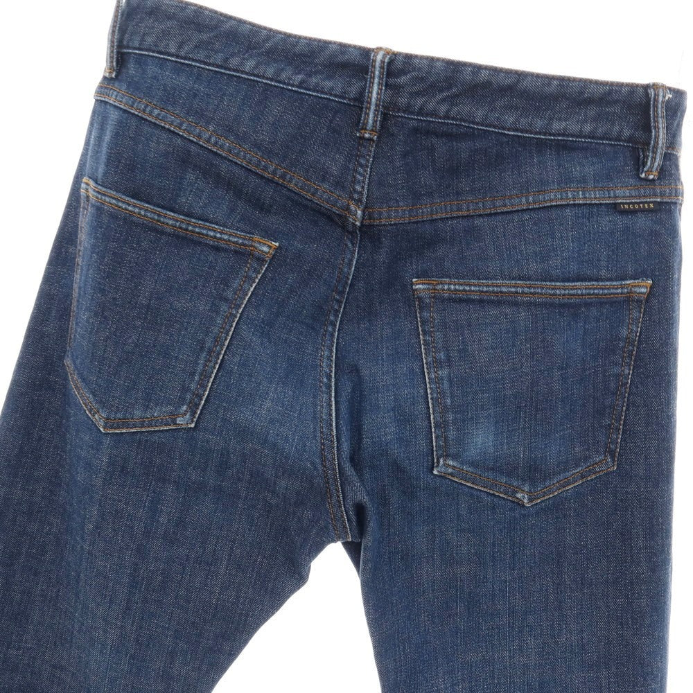 【中古】インコテックス INCOTEX ストレッチ コットン デニムパンツ ジーンズ ネイビー【サイズ31】【 状態ランクC 】【 メンズ 】