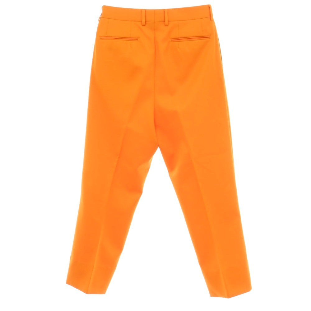 【中古】ニート NEAT ポリエステルコットン カジュアルスラックスパンツ オレンジ【サイズ46】【 状態ランクB 】【 メンズ 】