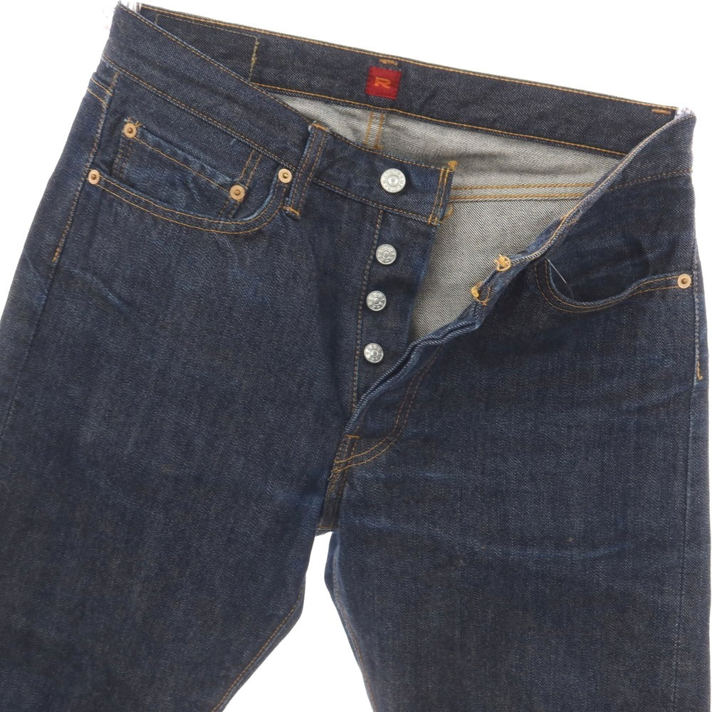【中古】リゾルト RESOLUTE 710 コットン デニムパンツ ジーンズ ネイビー【サイズ32】【 状態ランクC 】【 メンズ 】