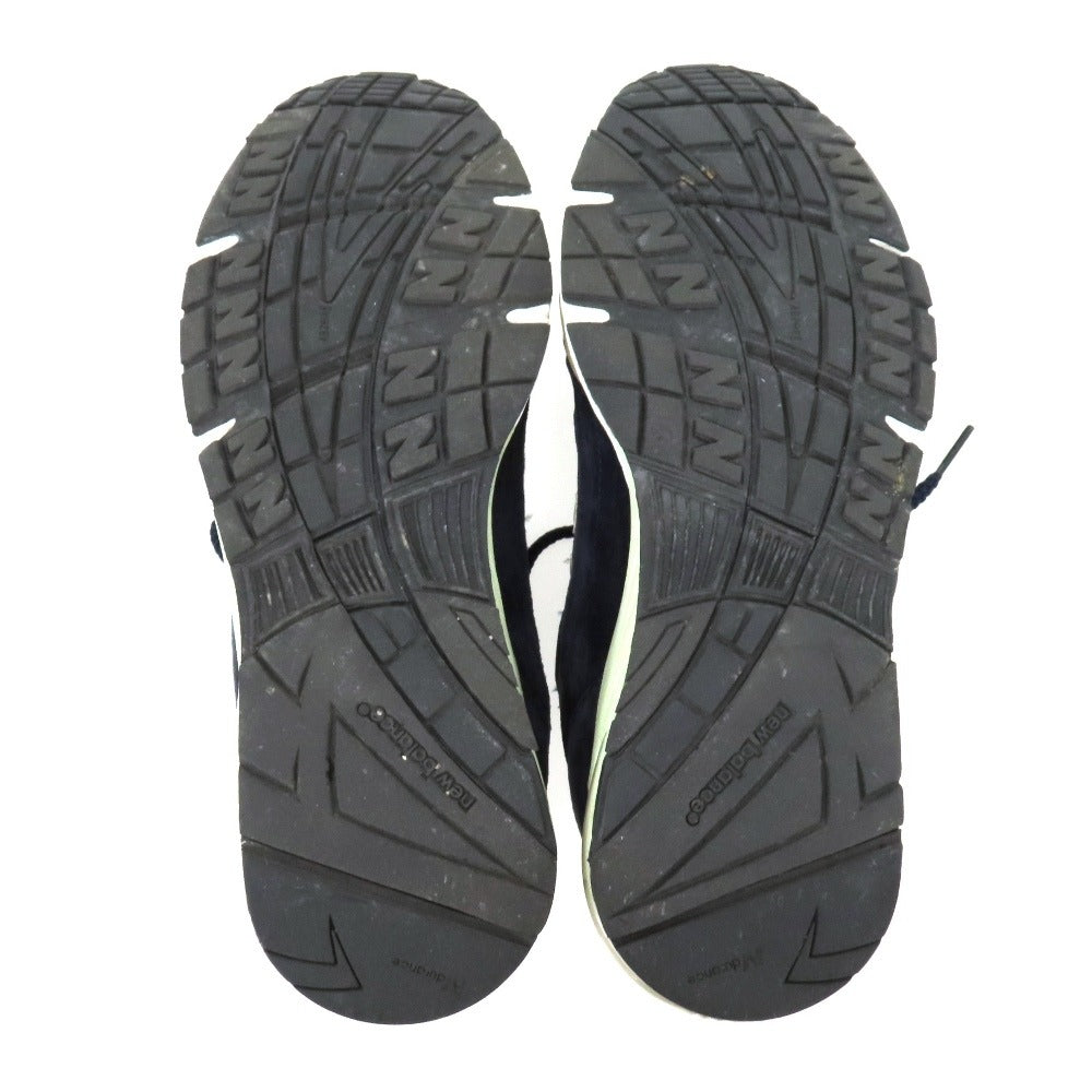 【中古】ニューバランス NEW BALANCE M991DNB MADE IN ENGLAND スニーカー ネイビー【サイズUK8】【 状態ランクB 】【 メンズ 】