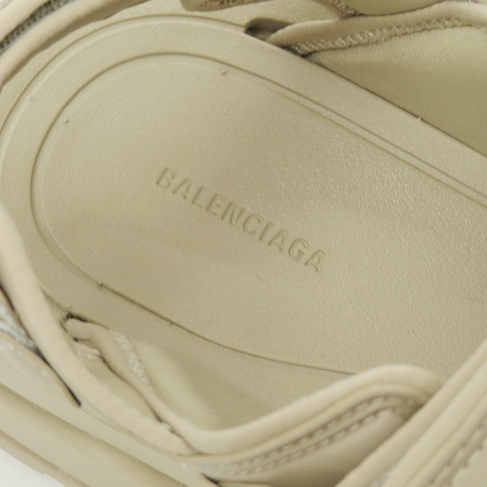 【中古】【未使用】バレンシアガ BALENCIAGA 合成皮革 サンダル ベージュ【サイズ41】【 状態ランクS 】【 メンズ 】