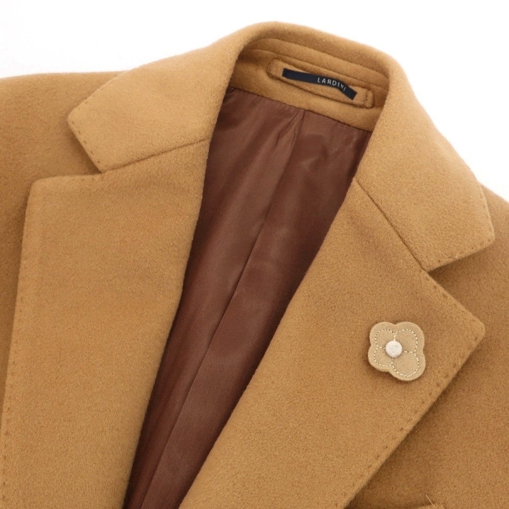【中古】ラルディーニ LARDINI チェスターフィールドコート キャメル【サイズ44 7REG】【 状態ランクB 】【 メンズ 】