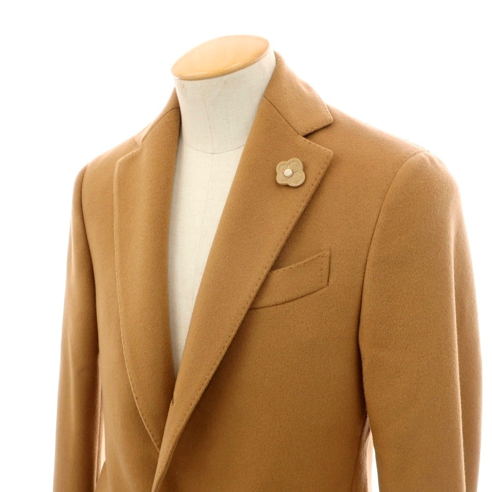 【中古】ラルディーニ LARDINI チェスターフィールドコート キャメル【サイズ44 7REG】【 状態ランクB 】【 メンズ 】