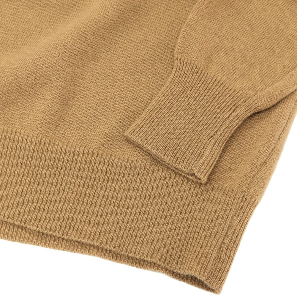 【中古】アレッサンドロルッピ Alessandro Luppi ウールカシミヤ タートルネック プルオーバーニット キャメルベージュ【サイズ44】【 状態ランクB 】【 メンズ 】