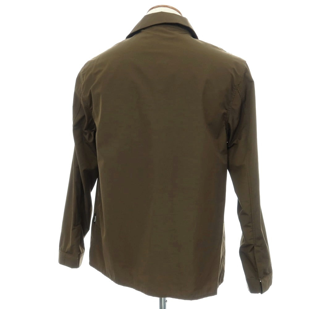 【中古】イーヴォ Hevo ポリエステルコットン ワークジャケット オリーブ【サイズ48】【 状態ランクB 】【 メンズ 】