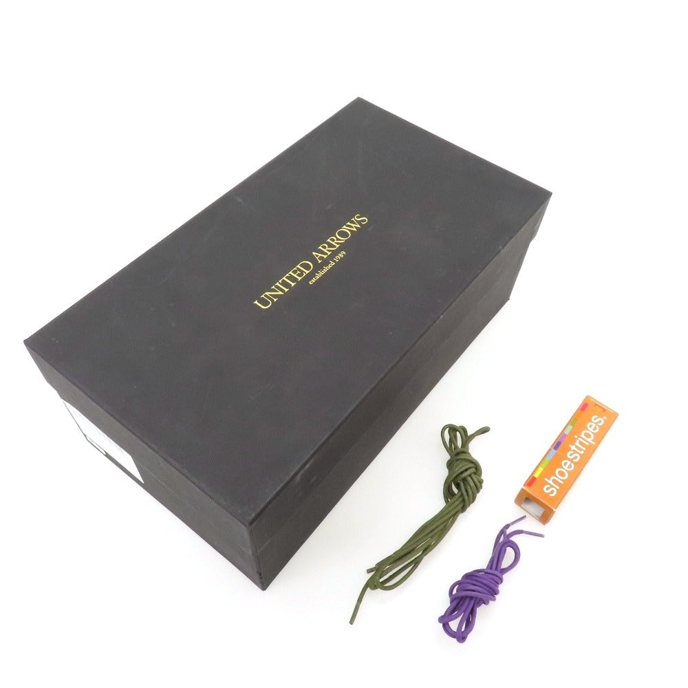 【中古】ユナイテッドアローズ UNITED ARROWS ヌバック ドレスシューズ ベージュ【サイズ39】【 状態ランクA 】【 メンズ 】