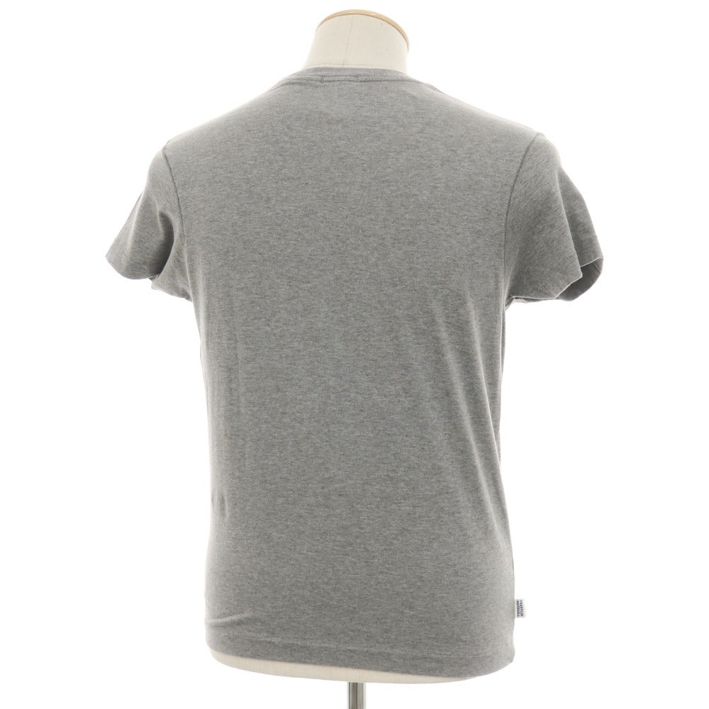 【中古】フランクリンマーシャル FRANKLIN&MARSHALL コットン クルーネック 半袖Tシャツ グレー【サイズXS】【 状態ランクC 】【 メンズ 】