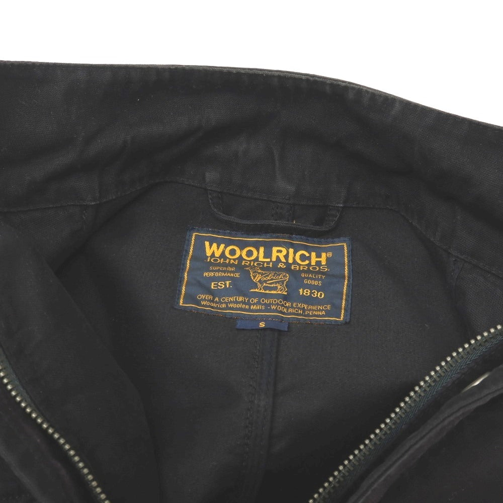 【中古】ウールリッチ WOOLRICH コットン フィールドジャケット ブラック【サイズS】【 状態ランクC 】【 メンズ 】
