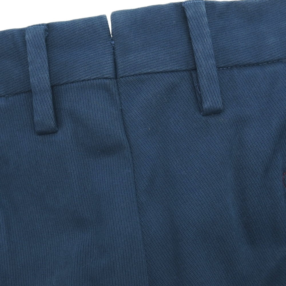 【中古】ピーティーゼロウーノ PT01 Paisley Chino ストレッチ コットン カジュアルスラックスパンツ ダックブルー【サイズ52】【 状態ランクC 】【 メンズ 】