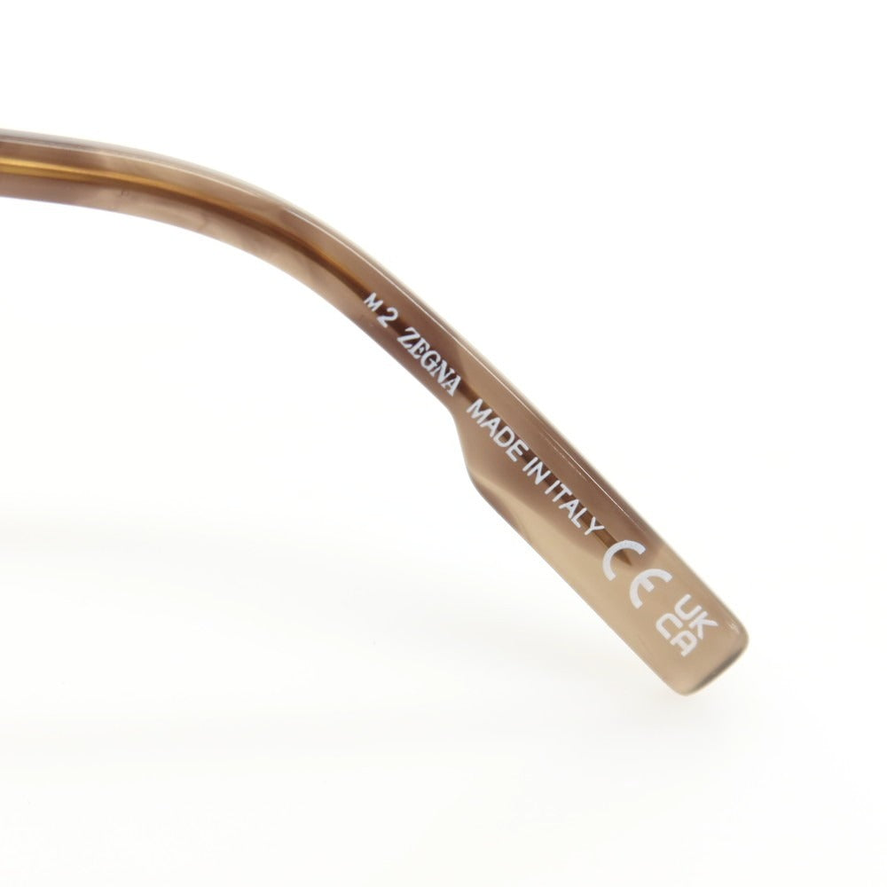 【中古】ゼニア Zegna サングラス グレーブラウン【サイズ52□20_145】【 状態ランクB 】【 メンズ 】