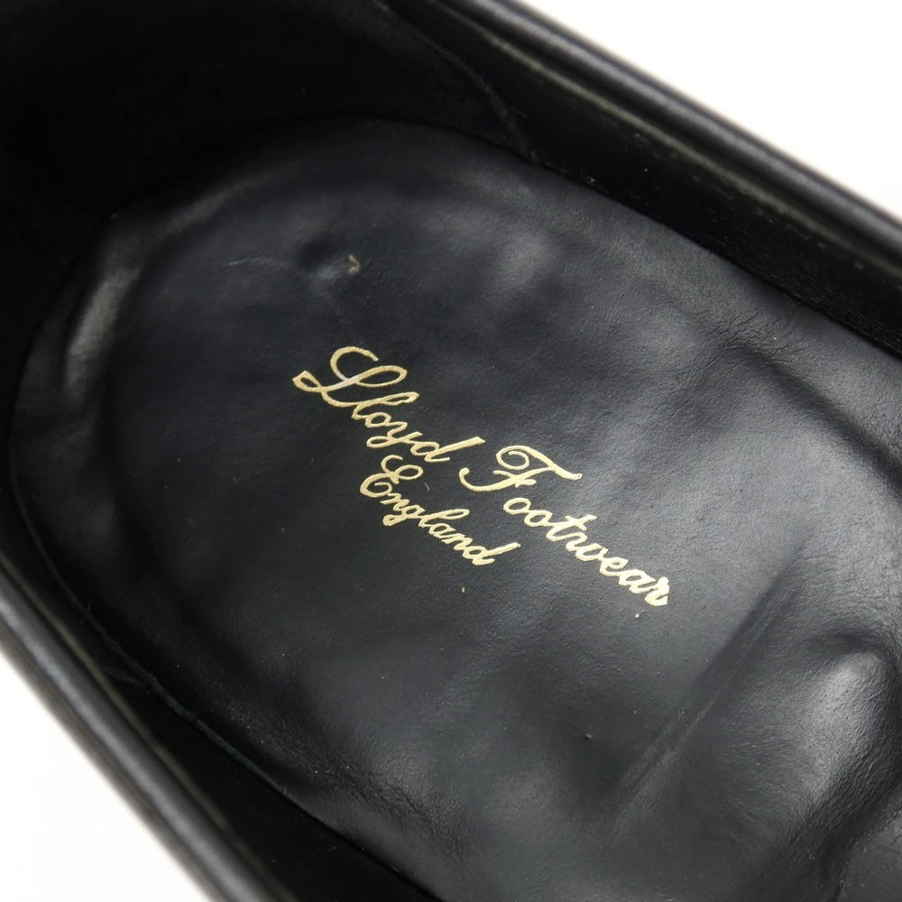 【中古】ロイドフットウェア Lloyd Footwear カーフ コインローファー ブラック【サイズ8 1/2 E】【 状態ランクB 】【 メンズ 】