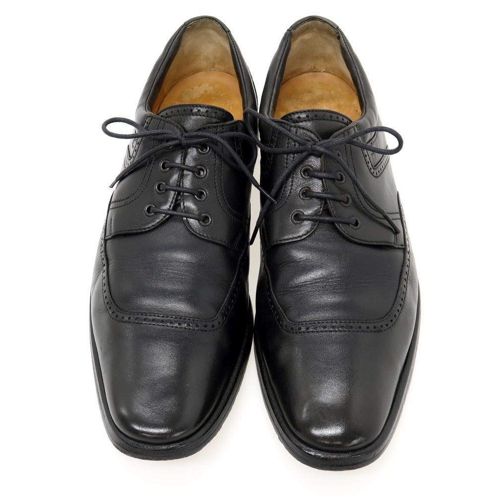 【中古】エルメス HERMES レザー ドレスシューズ ブラック【サイズ40】【 状態ランクD 】【 メンズ 】