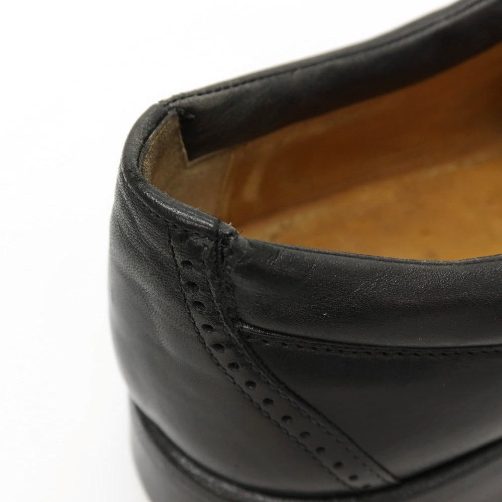 【中古】エルメス HERMES レザー ドレスシューズ ブラック【サイズ40】【 状態ランクD 】【 メンズ 】