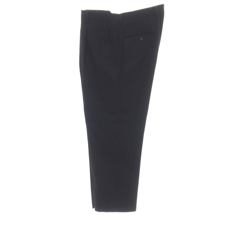 【中古】イッセイミヤケ メン ISSEY MIYAKE MEN ウール 2つボタンスーツ ブラック【サイズ3】【 状態ランクC 】【 メンズ 】