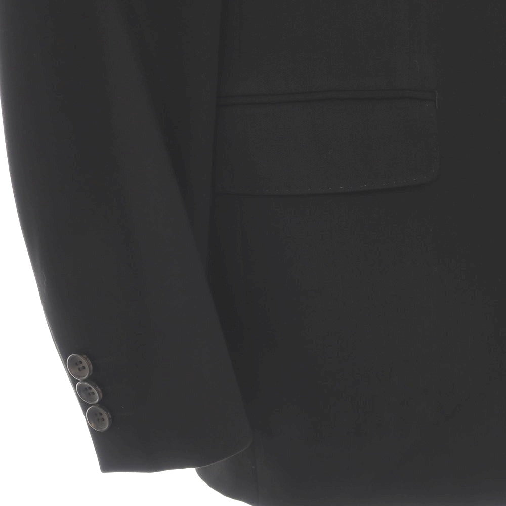 【中古】イッセイミヤケ メン ISSEY MIYAKE MEN ウール 2つボタンスーツ ブラック【サイズ3】【 状態ランクC 】【 メンズ 】