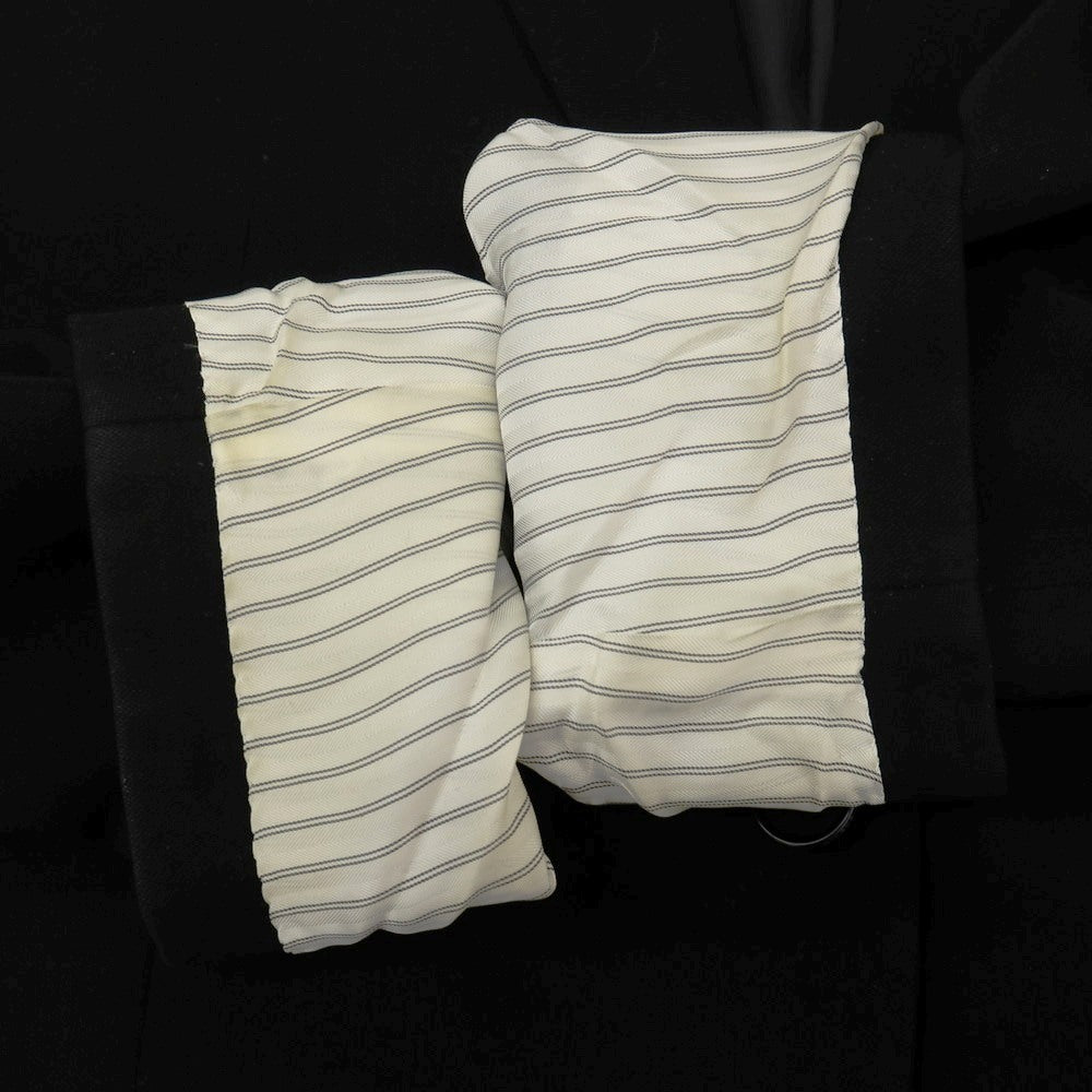 【中古】イッセイミヤケ メン ISSEY MIYAKE MEN ウール 2つボタンスーツ ブラック【サイズ3】【 状態ランクC 】【 メンズ 】