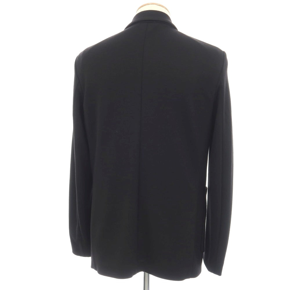 【中古】ジルサンダー JIL SANDER ウール ジャージー 2B カジュアルジャケット ブラック【サイズS】【 状態ランクB 】【 メンズ 】