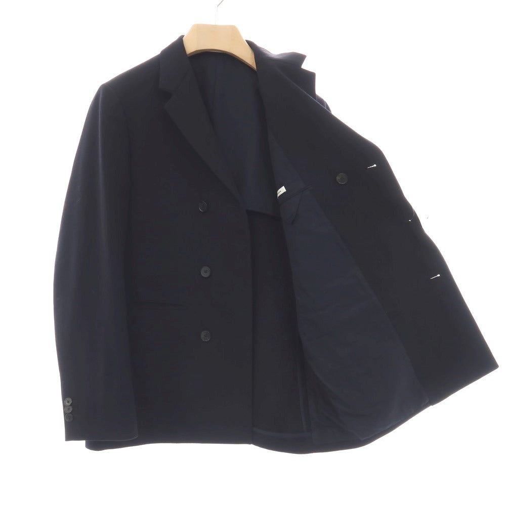 【中古】ジルサンダー JIL SANDER ウール カジュアルジャケット ダークネイビー【サイズ48】【 状態ランクB 】【 メンズ 】