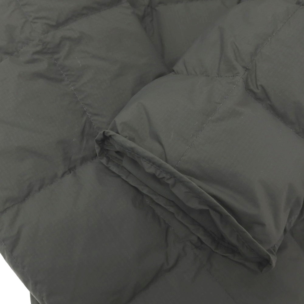 【中古】ジルサンダープラス Jil Sander+ リップストップナイロン キルティング ダウンジャケット グレーグリーン【サイズ44】【 状態ランクC 】【 メンズ 】