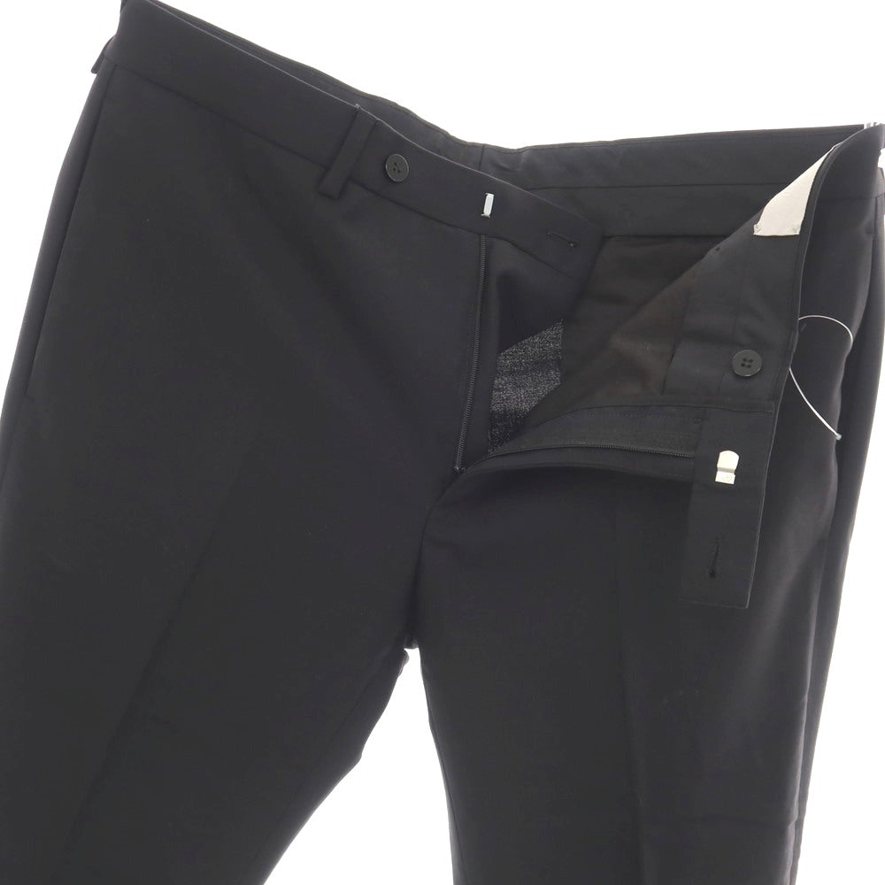 【中古】ディオールオム Dior Homme ウール ドレススラックスパンツ ブラック【サイズ48】【 状態ランクB 】【 メンズ 】