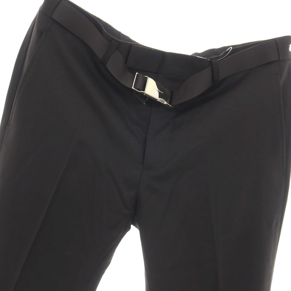 【中古】ディオールオム Dior Homme ウール ドレススラックスパンツ ブラック【サイズ48】【 状態ランクB 】【 メンズ 】