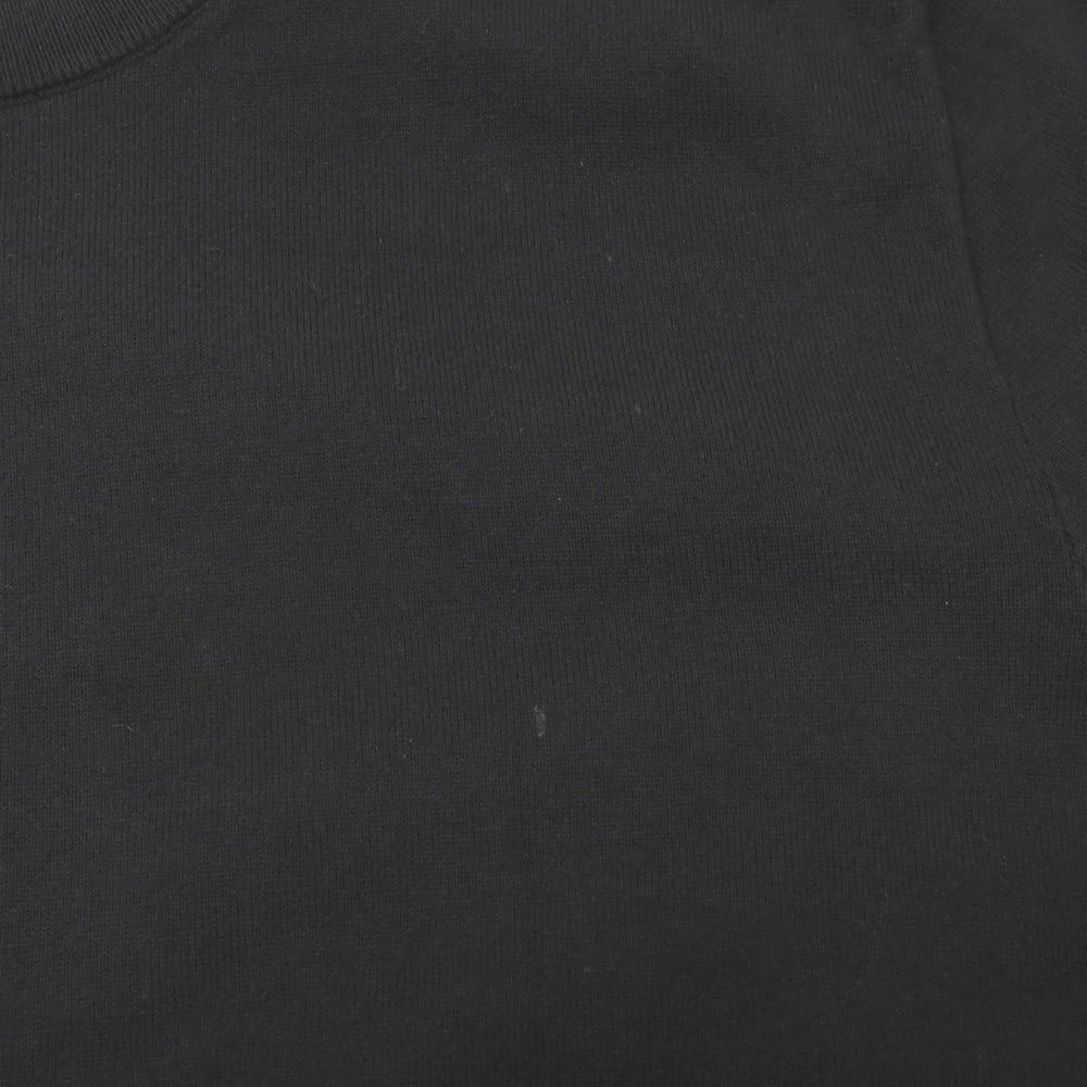 【中古】ザロウ THE ROW コットン クルーネック プルオーバーニット ブラック【サイズL】【 状態ランクB 】【 メンズ 】