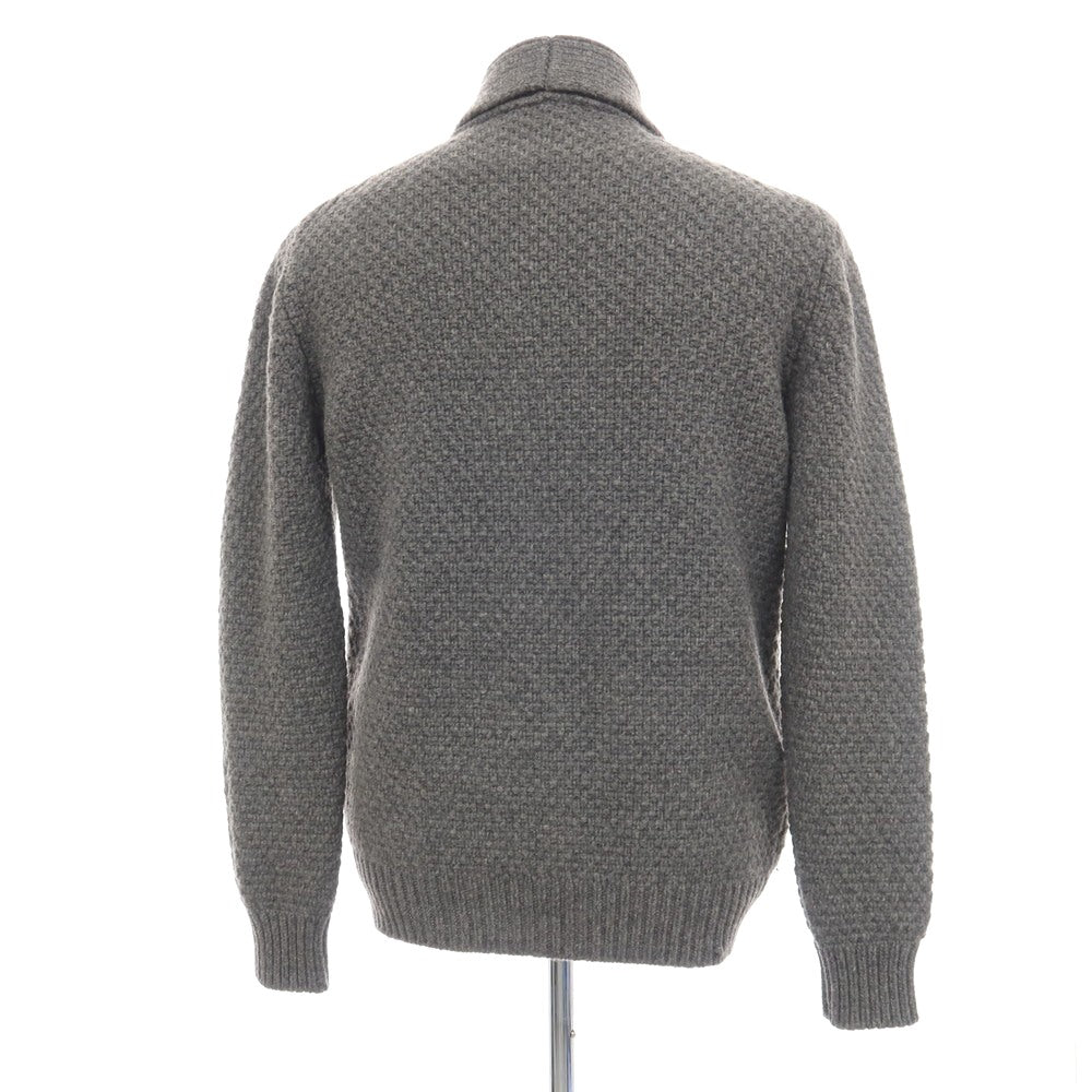 【中古】ジルサンダー JIL SANDER ウール テーラードカラー カーディガン グレー【サイズ48】【 状態ランクB 】【 メンズ 】