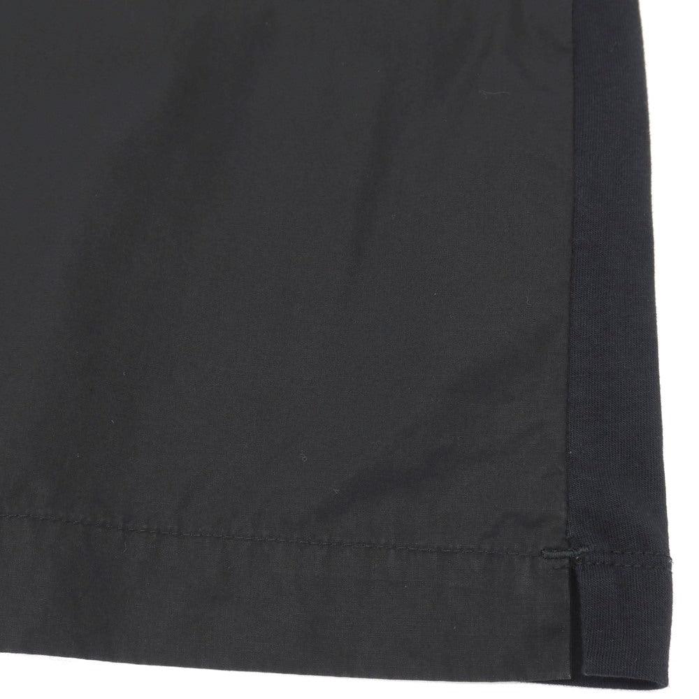 【中古】オーエーエムシー OAMC コットン 切り替えデザイン クルーネック 半袖Tシャツ ブラック【サイズL】【 状態ランクB 】【 メンズ 】
