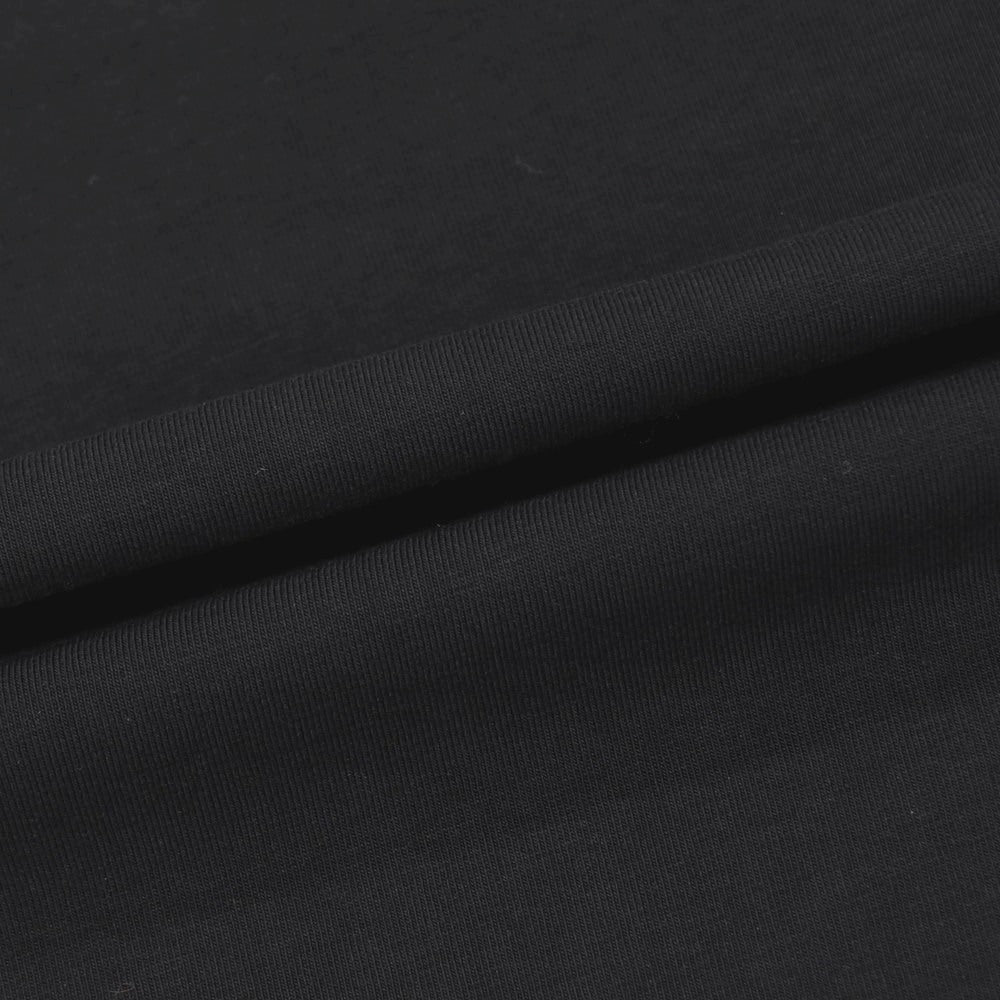 【中古】ジルサンダー JIL SANDER ストレッチ コットン クルーネック 半袖Tシャツ ブラック【サイズM】【 状態ランクB 】【 メンズ 】