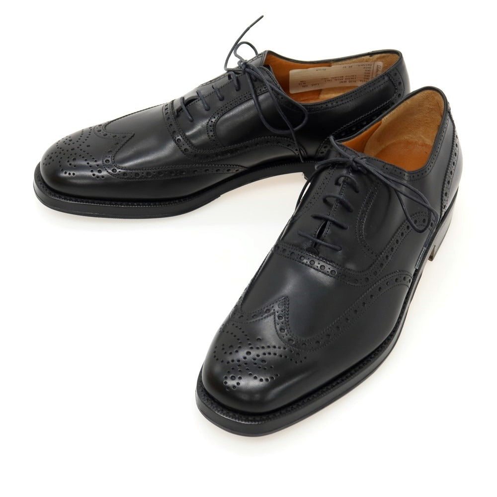 【中古】【未使用】サルヴァトーレフェラガモ Salvatore Ferragamo カーフ ドレスシューズ ブラック【サイズ8 D】【 状態ランクS 】【 メンズ 】