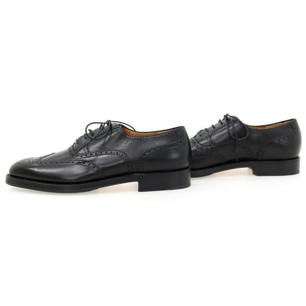 【中古】【未使用】サルヴァトーレフェラガモ Salvatore Ferragamo カーフ ドレスシューズ ブラック【サイズ8 D】【 状態ランクS 】【 メンズ 】