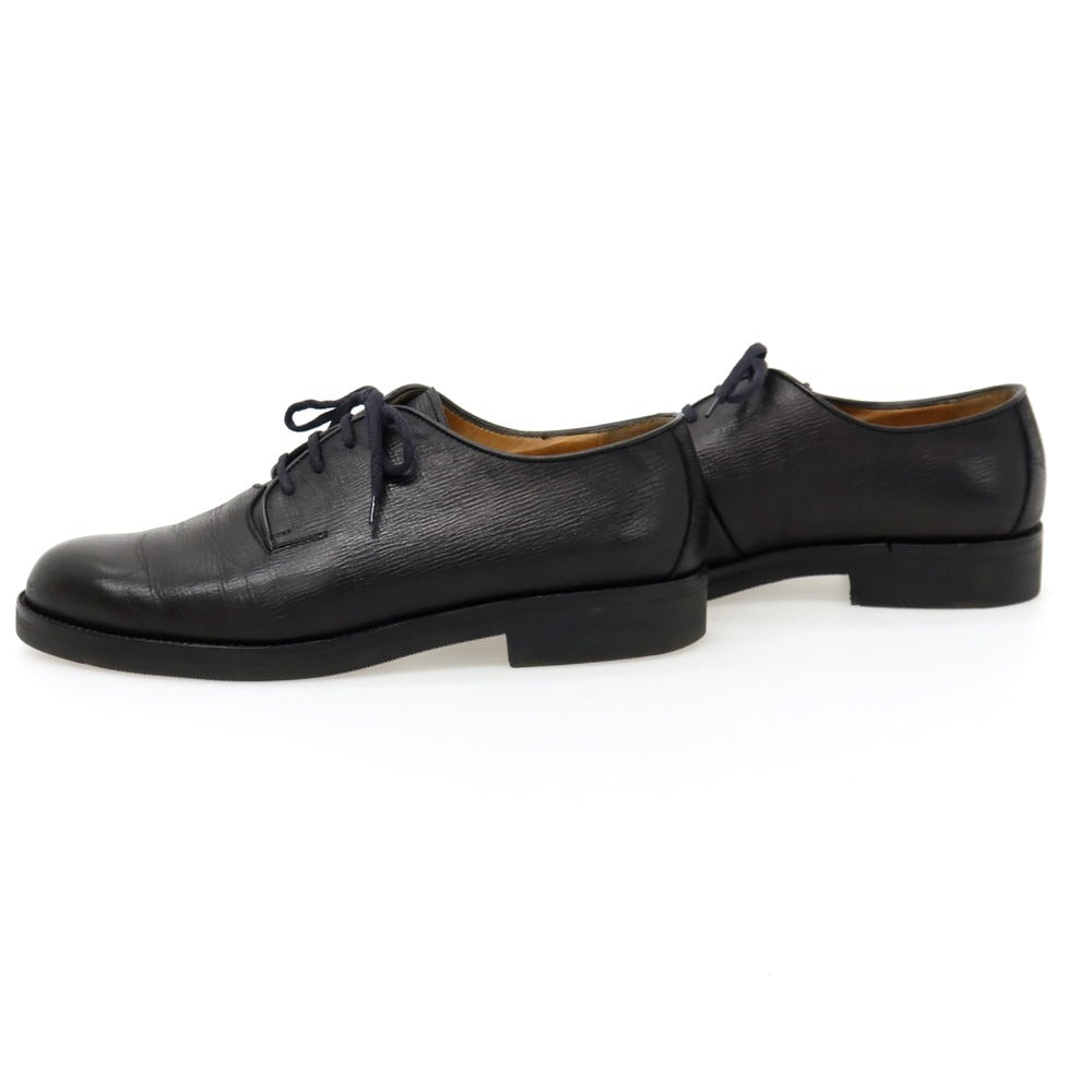 【中古】ジョルジオアルマーニ GIORGIO ARMANI 型押しレザー ドレスシューズ ブラック【サイズ7.5】【 状態ランクB 】【 メンズ 】