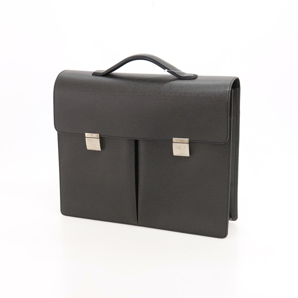【中古】ルイ ヴィトン LOUIS VUITTON タイガ カザン アルドワーズ M81020 レザー ブリーフケース ブラック【 状態ランクC 】【 メンズ 】