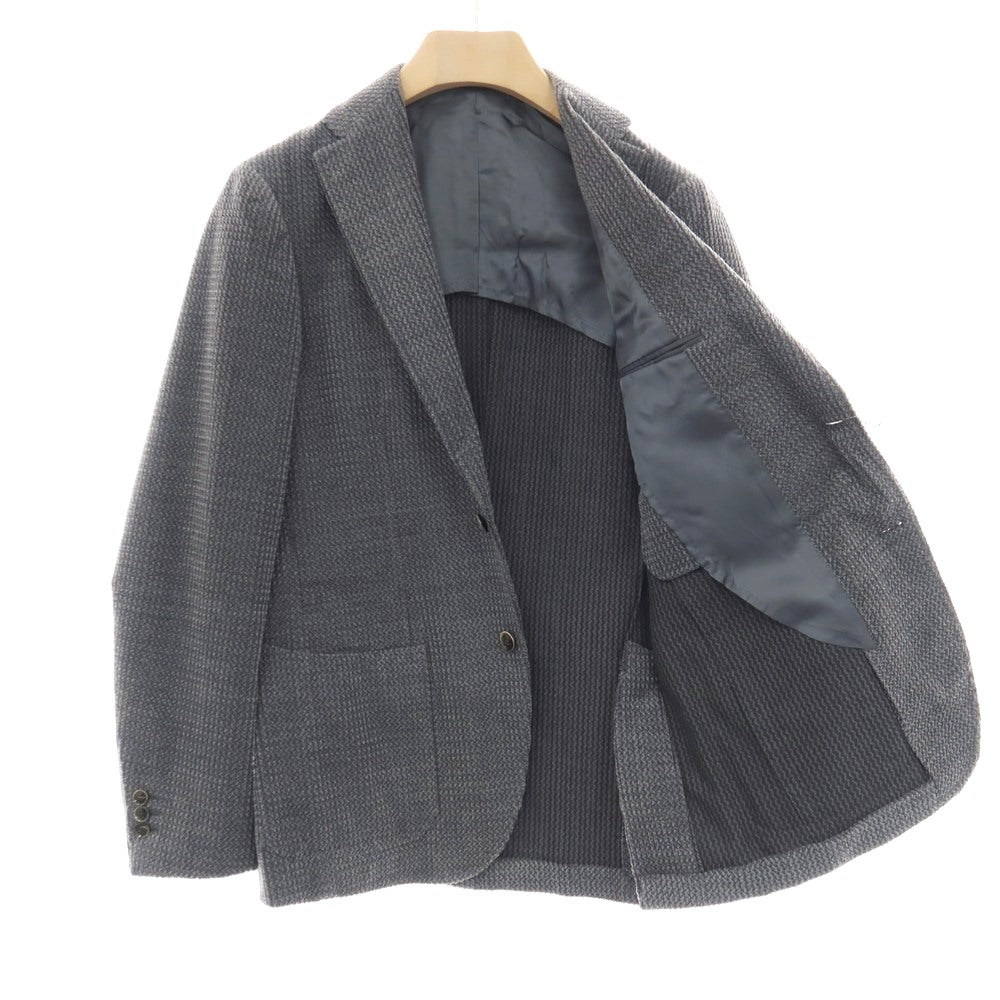 【中古】リングヂャケット RING JACKET ウール 3つボタン カジュアルジャケット グレー【サイズ48】【 状態ランクB 】【 メンズ 】