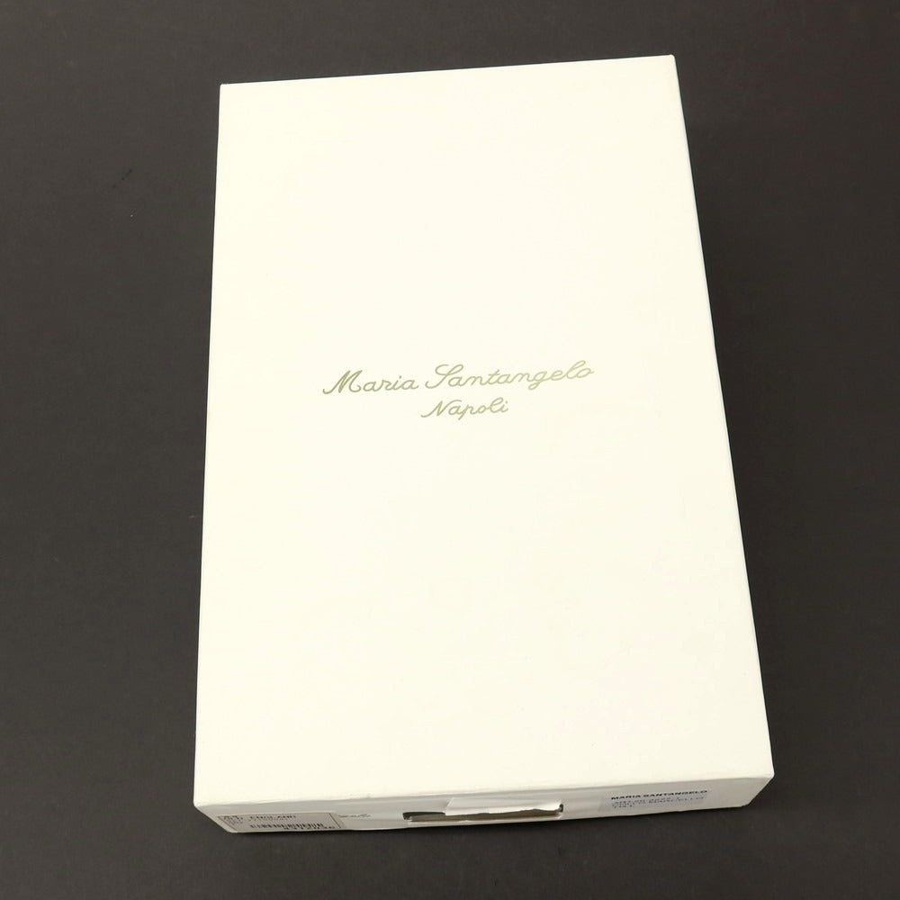 【中古】【未使用】マリアサンタンジェロ Maria Santangelo リネン ワンピースカラー カジュアルシャツ ブルー【サイズL】【 状態ランクS 】【 メンズ 】