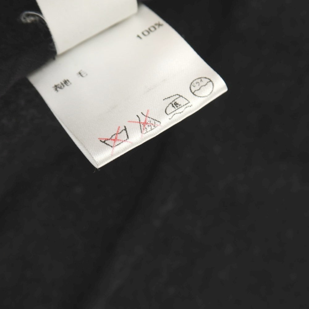 【中古】バーニーズニューヨーク BARNEYS NEWYORK ウール 3つボタン カジュアルジャケット ブラック【サイズ44】【 状態ランクC 】【 メンズ 】