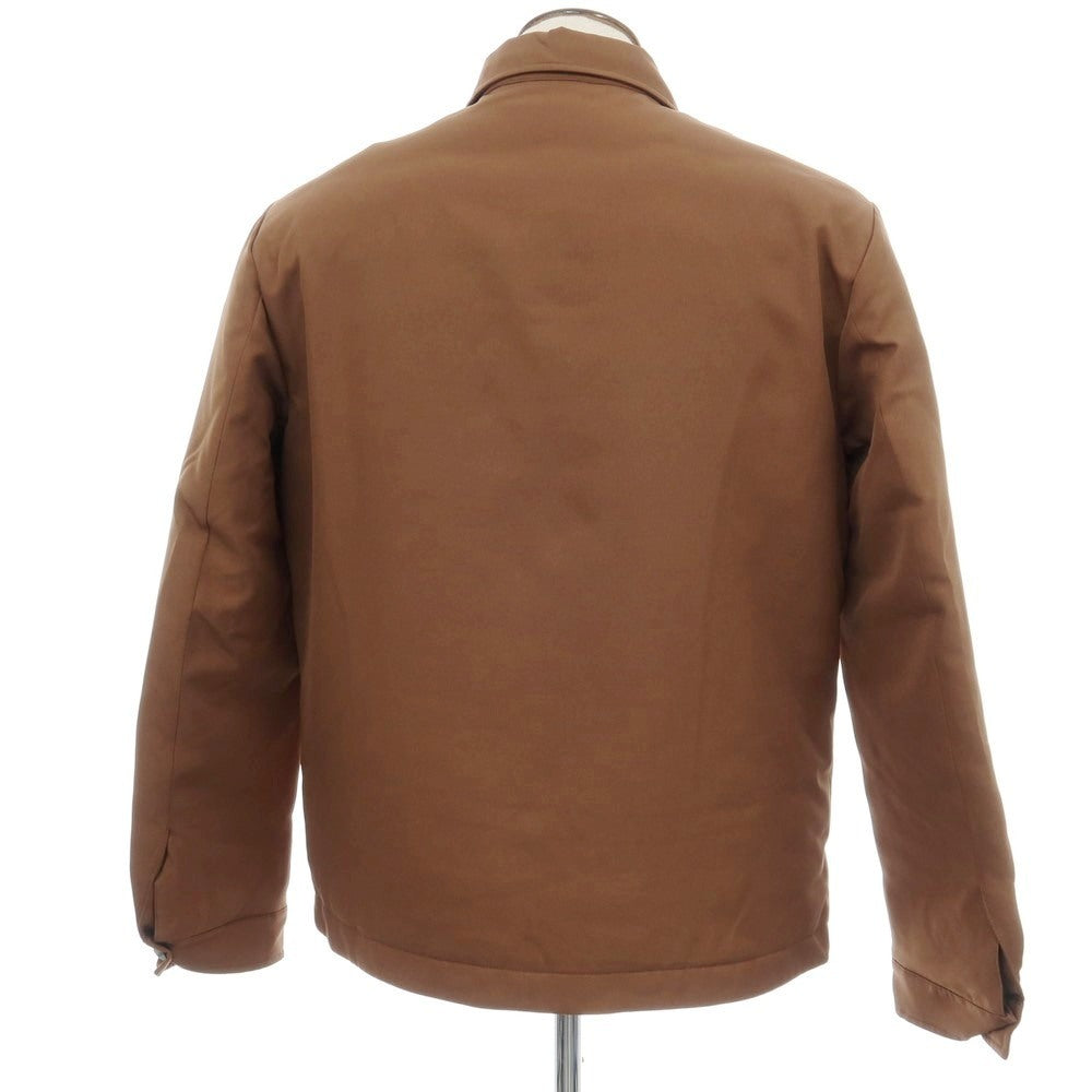 【新品】ガウディ GAUDI ポリエステル 中綿ブルゾン ブラウン【サイズL】【 状態ランクN 】【 メンズ 】