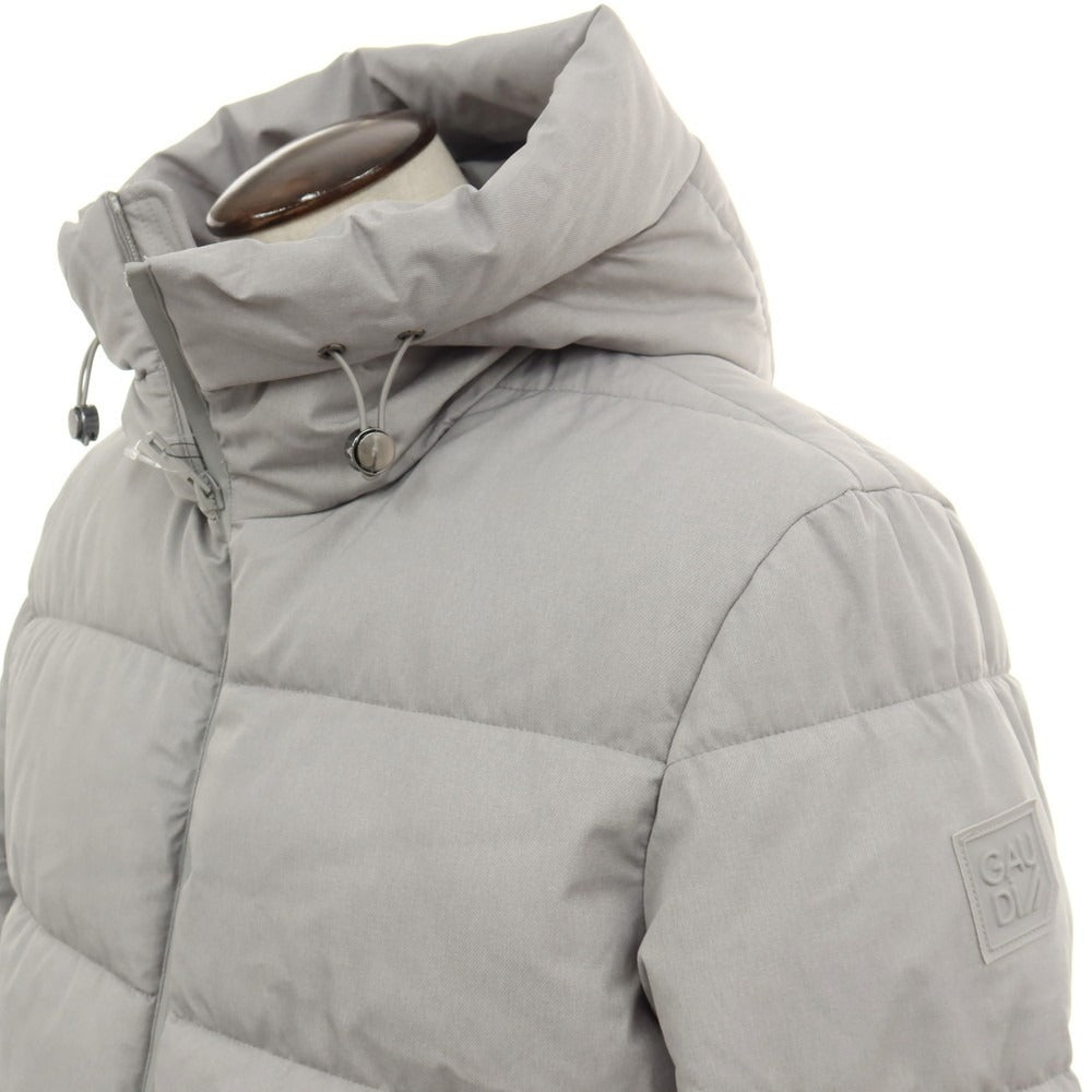 【新品】ガウディ GAUDI ポリエステル フーデッド 中綿ブルゾン グレー【サイズL】【 状態ランクN 】【 メンズ 】