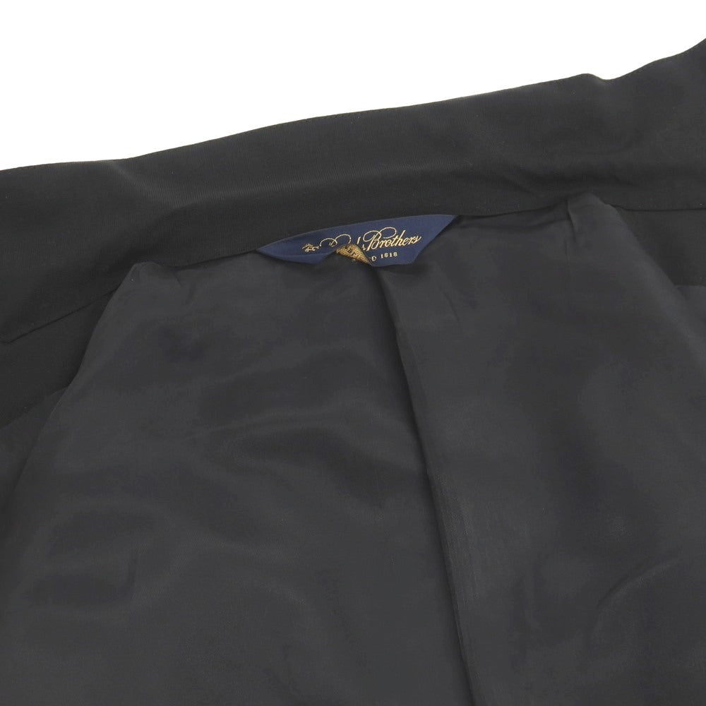 【中古】ブルックスブラザーズ Brooks Brothers ウール 3つボタンスーツ ブラック【サイズ40REG/34W】【 状態ランクC 】【 メンズ 】