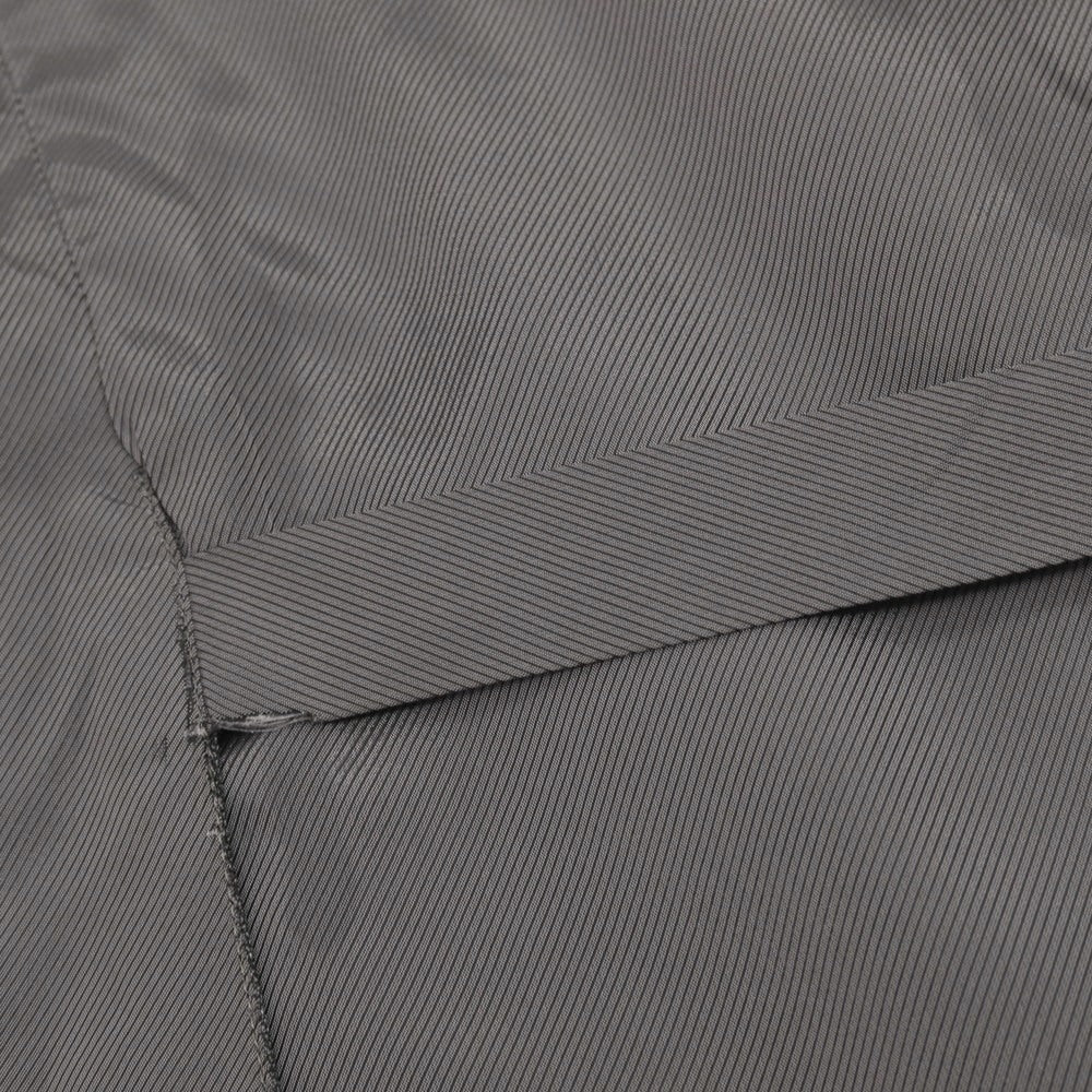 【中古】ブルックスブラザーズ Brooks Brothers Milano サクソンウール ストライプ 2つボタンスーツ グレー【サイズ40REG/34W】【 状態ランクC 】【 メンズ 】