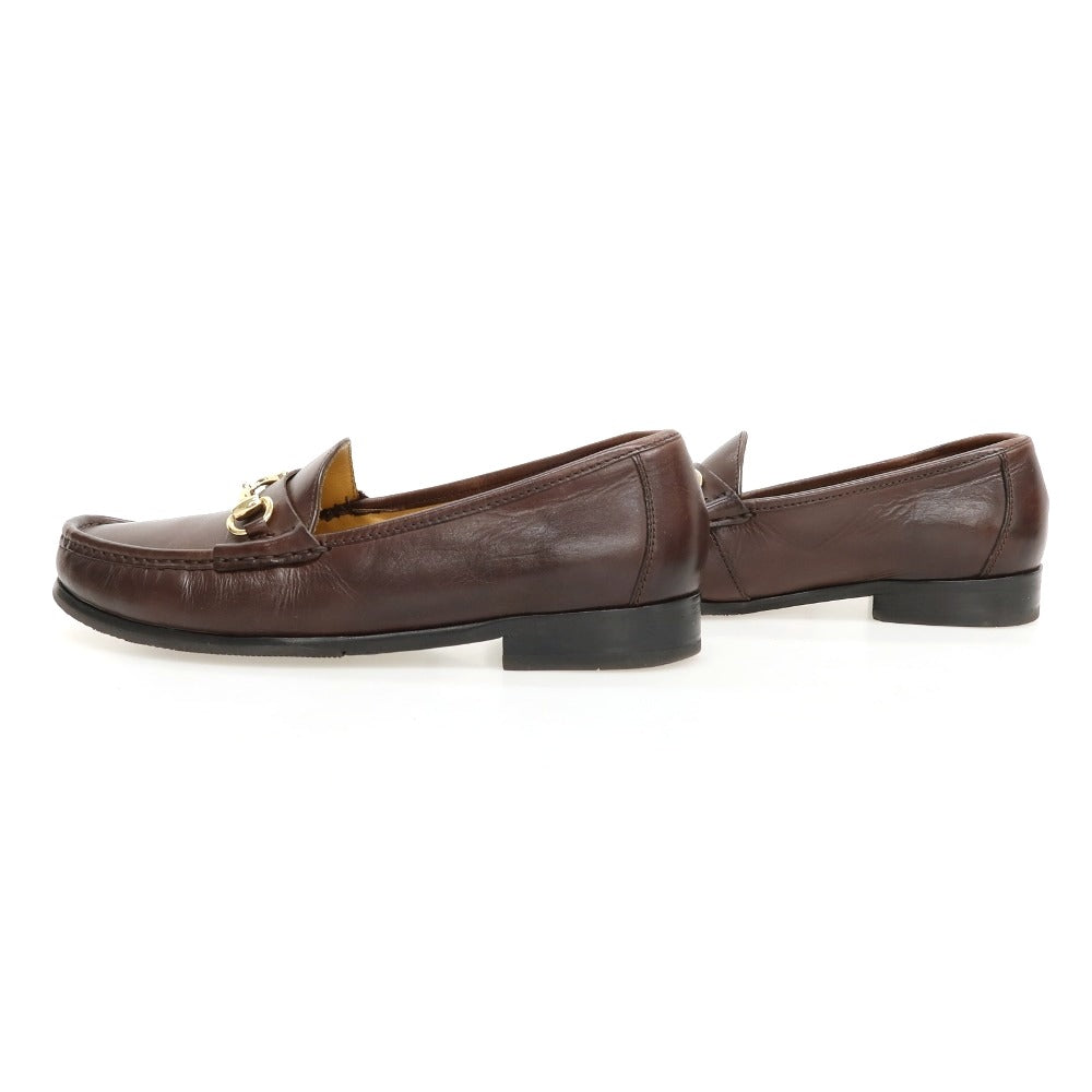 【中古】コールハーン COLE HAAN レザー ビットローファー ブラウン【サイズ6.5】【 状態ランクB 】【 メンズ 】