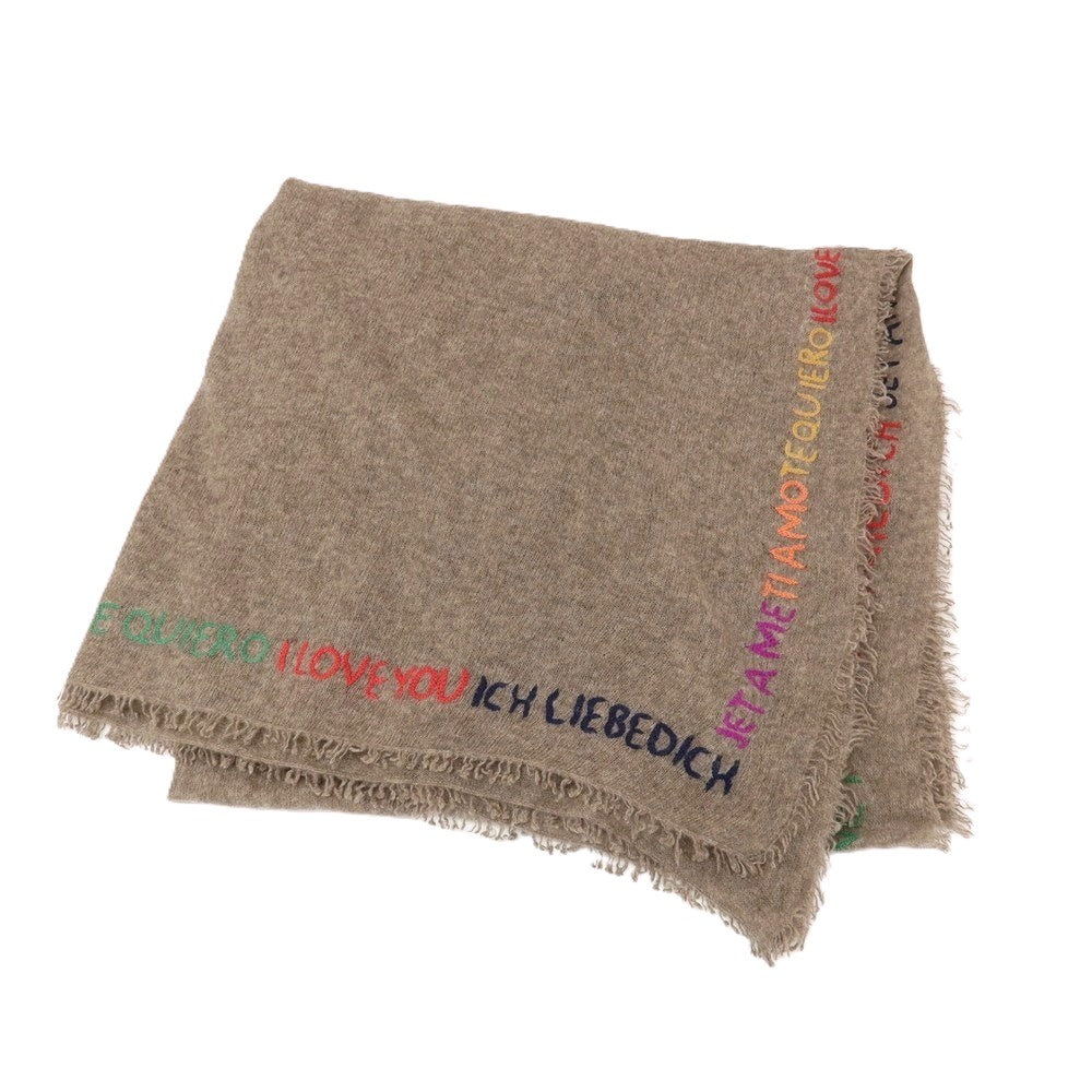 【新品】ファリエロサルティ Faliero Sarti カシミヤ ストール ブラウン【 状態ランクN 】【 メンズ 】