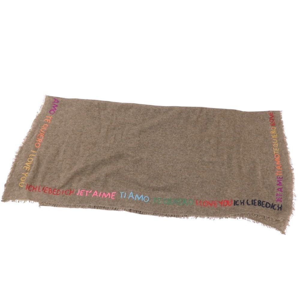 【新品】ファリエロサルティ Faliero Sarti カシミヤ ストール ブラウン【 状態ランクN 】【 メンズ 】