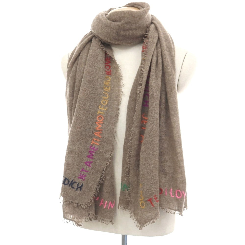 【新品】ファリエロサルティ Faliero Sarti カシミヤ ストール ブラウン【 状態ランクN 】【 メンズ 】