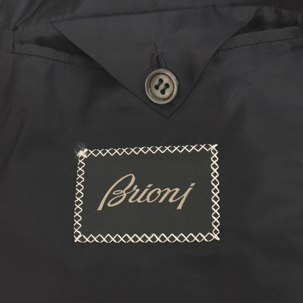 【中古】【未使用】ブリオーニ Brioni ウールモヘヤ タキシード フォーマルスーツ ダークブラウン【サイズ54 R】【 状態ランクS 】【 メンズ 】