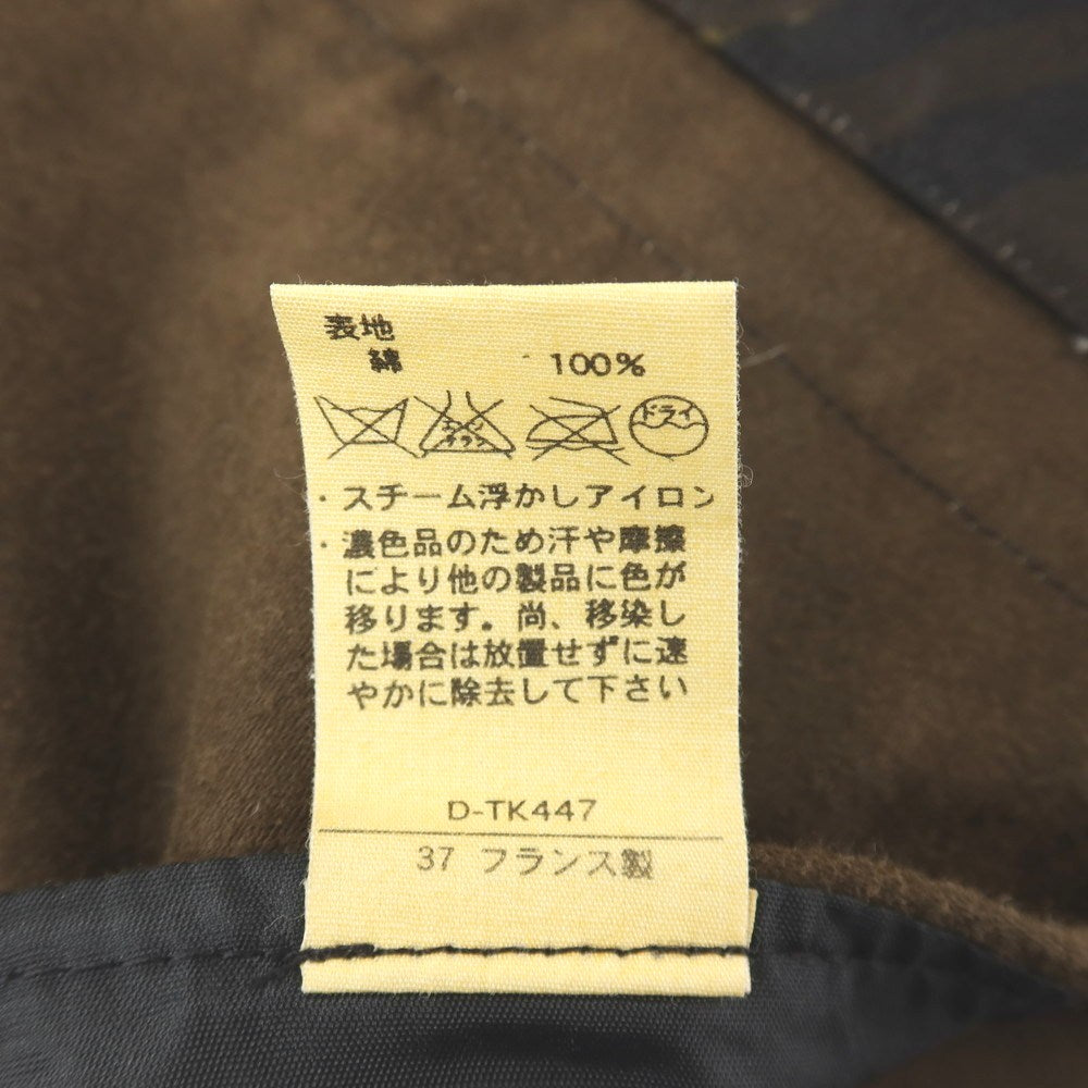 【中古】アーペーセー A.P.C. コットン カモフラージュ プリント ミリタリージャケット ダークオリーブxブラウン【サイズS】【 状態ランクC 】【 メンズ 】