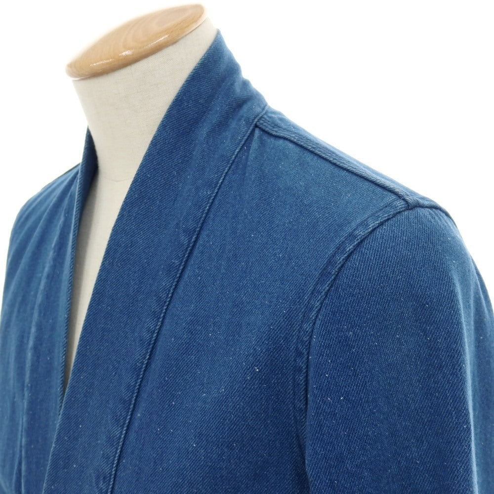 【中古】デンハム DENHAM コットン ジャケット ブルー【サイズXS】【 状態ランクB 】【 メンズ 】