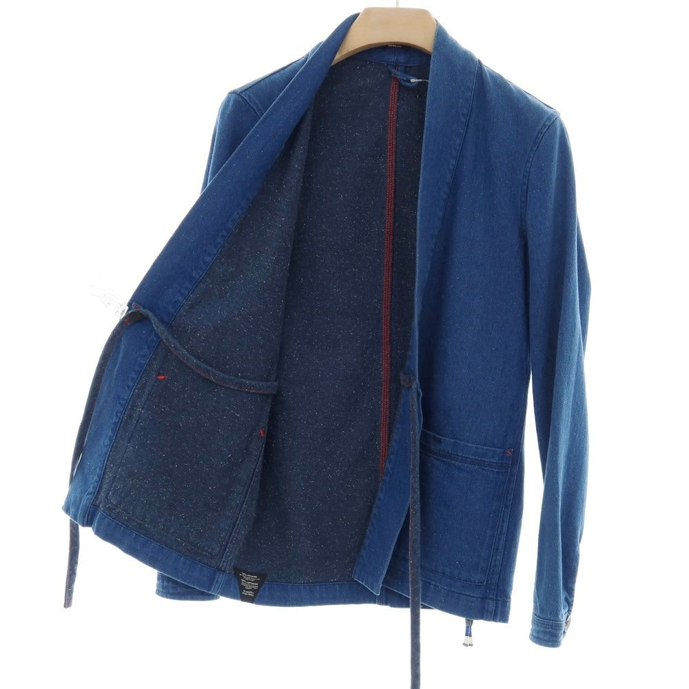 【中古】デンハム DENHAM コットン ジャケット ブルー【サイズXS】【 状態ランクB 】【 メンズ 】