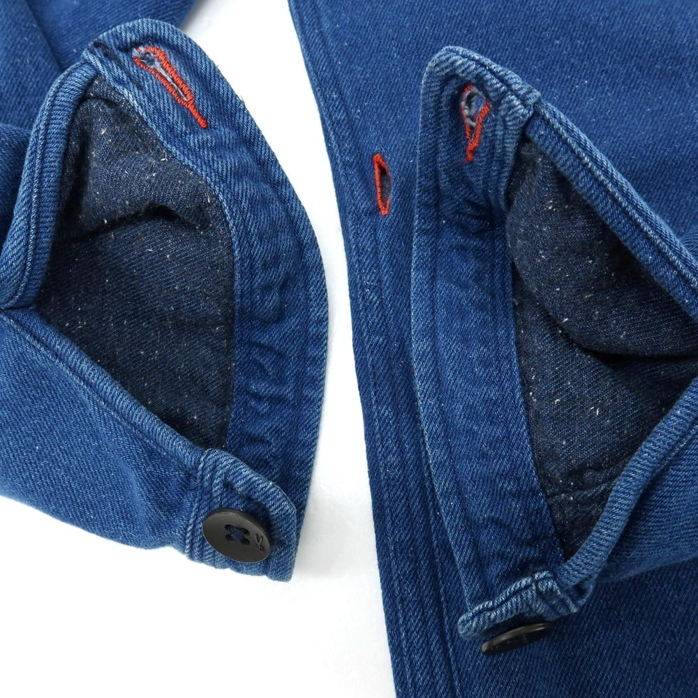 【中古】デンハム DENHAM コットン ジャケット ブルー【サイズXS】【 状態ランクB 】【 メンズ 】